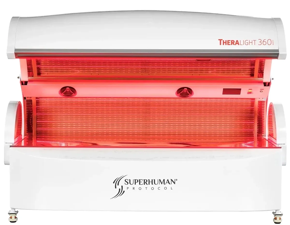 The TheraLight 360 full-body red light therapy bed